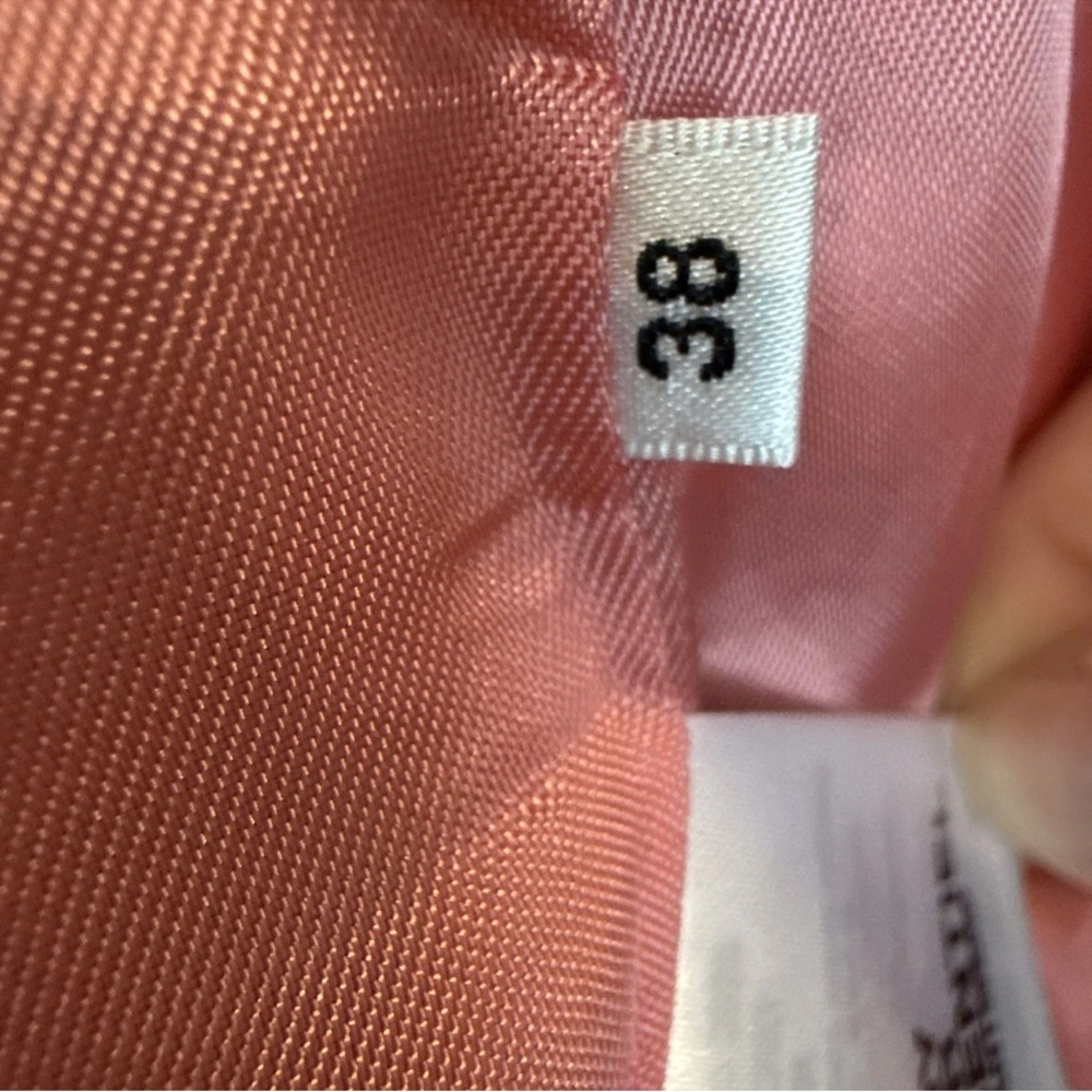 Essentiel Blue & Pink Plaid Double-Breasted Blazer - Picture 4 of 16